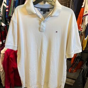 Tommy Hilfiger White Polo Shirt